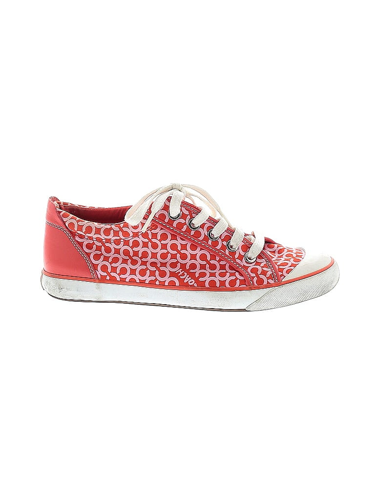 Coach Red Sneakers Size 8 - photo 1