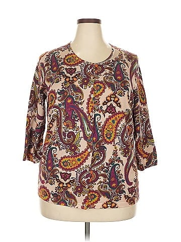 Kate Hill 3/4 Sleeve Blouse (view 1)