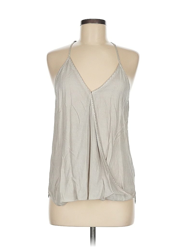 Pre-owned On The Road ... Sleeveless Blouse In Silver