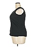 Roaman's 100% Cotton Black Sleeveless T-Shirt Size 18 - photo 5