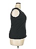 Roaman's 100% Cotton Black Sleeveless T-Shirt Size 18 - photo 4