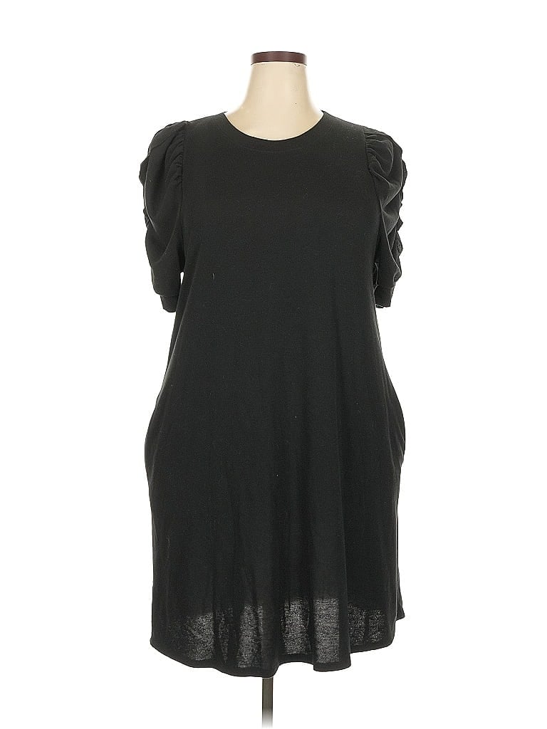 Pre-owned Cherish Casual Dress In Black