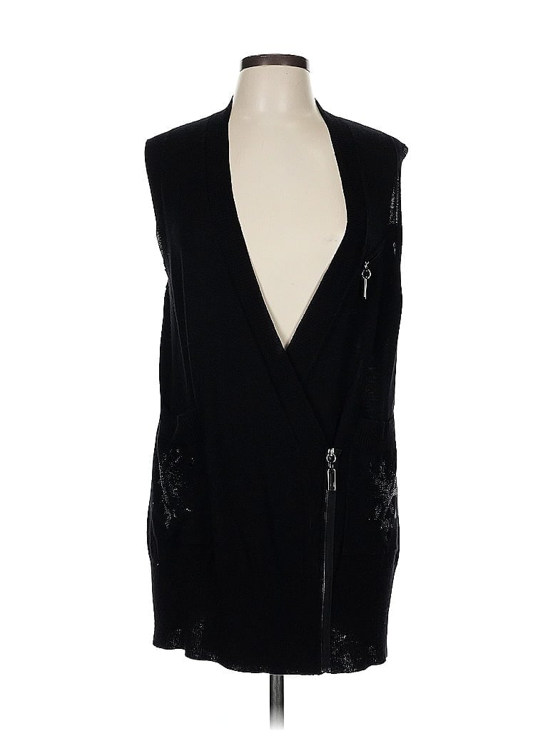 Pre-owned Thomas Wylde Cardigan Sweater In Black