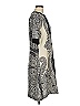 ETRO 100% Lana Wool Graphic Gray Ivory Casual Dress Size EU (IT) 46 / US 10 - photo 4