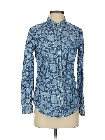 Ann Taylor LOFT Long Sleeve Button-Down Shirt (view 1)