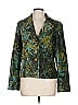 Doncaster Sport 100% Cotton Tropical Green Blazer Size 10 - photo 1