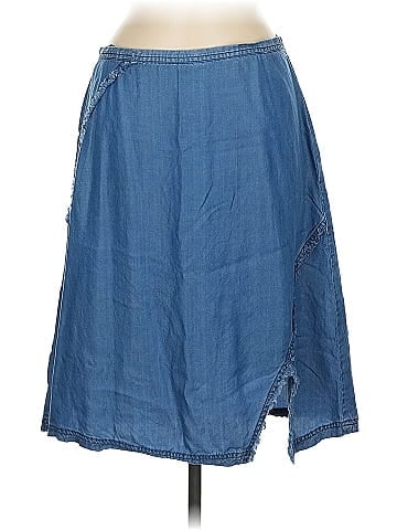 DKNY Denim Skirt (view 1)
