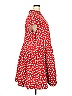 Ellos 100% Cotton Hearts Red Casual Dress Size 2X - photo 4