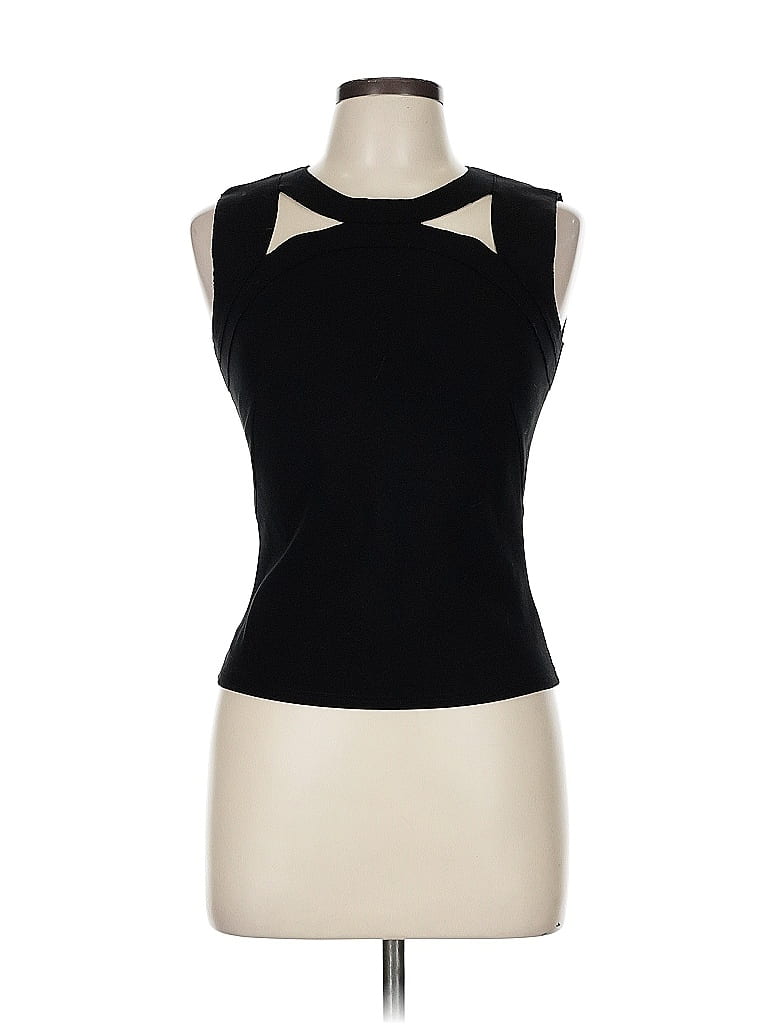 Akris Punto Black Sleeveless Top Size 8 - photo 1