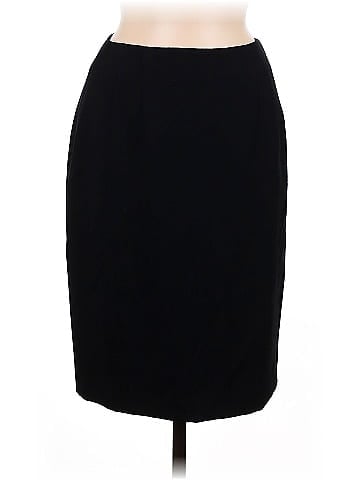 Linda Allard Ellen Tracy Wool Skirt (view 1)