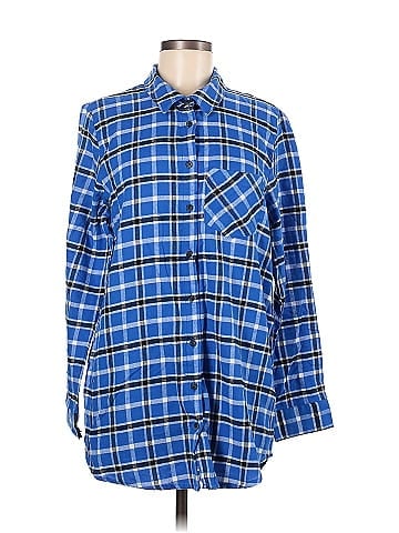 Free Press Long Sleeve Button-Down Shirt (view 1)