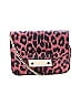 FURLA 100% Leather Animal Print Burgundy Pink Leather Crossbody Bag One size - photo 1
