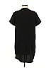 Lush Solid Black Casual Dress Size M - photo 2
