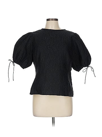 J.Crew Collection Short Sleeve Blouse (view 1)