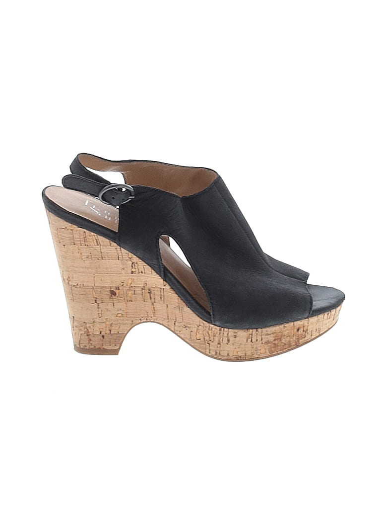 Franco Sarto Black Wedges Size 7 1/2 - photo 1