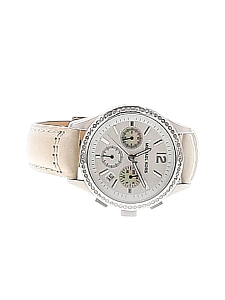 Michael Kors Ivory Silver Watch One size - photo 1
