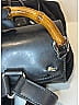 Gucci Solid Black Bamboo Backpack One size - photo 8