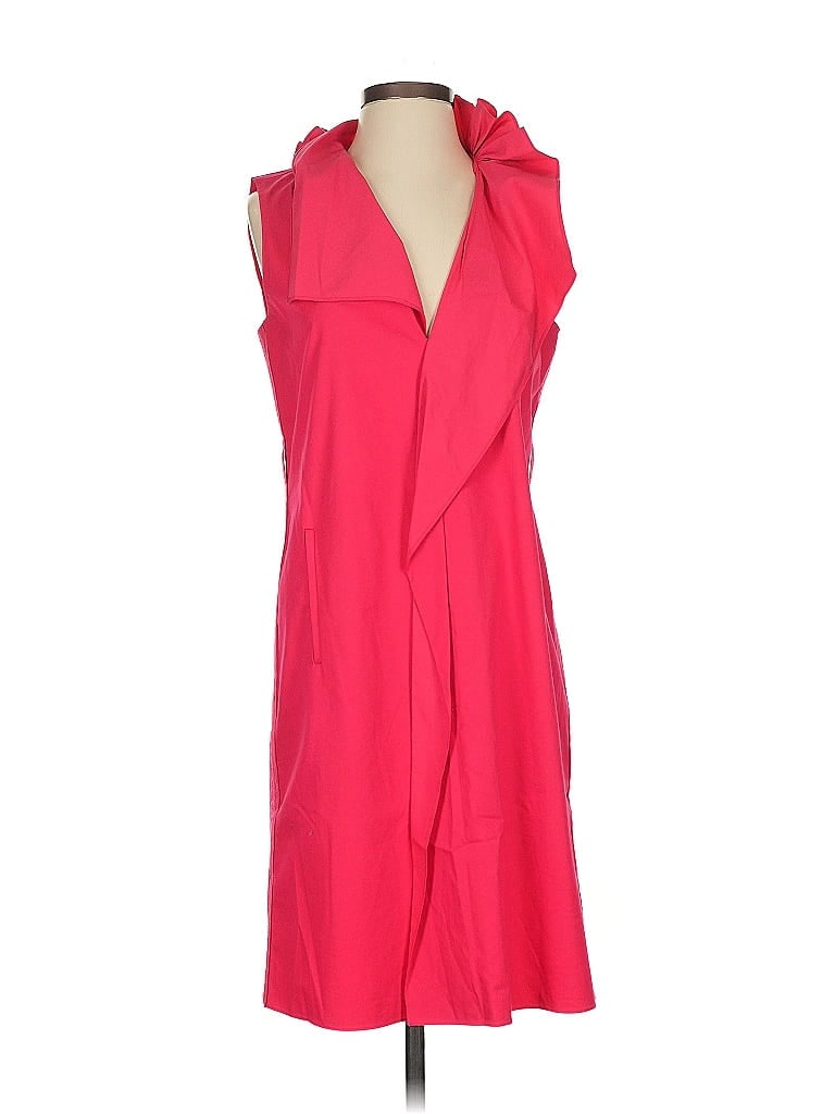 Elie Tahari Red Cocktail Dress Size 4 - photo 1
