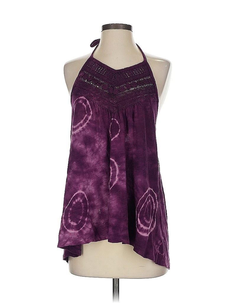 DKNY Jeans Purple Sleeveless Blouse Size S - photo 1