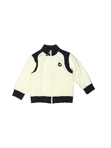 Armani Junior Zip Up Hoodie (view 1)