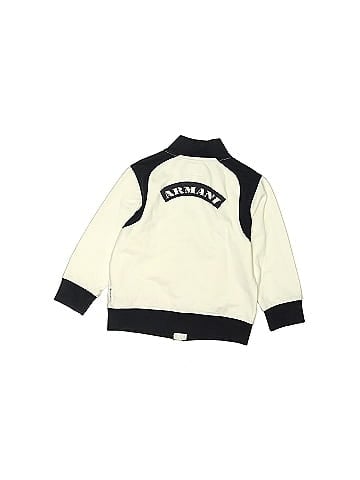Armani Junior Zip Up Hoodie (view 2)