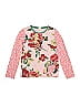 Mini Boden 100% Cotton Floral Pink 3/4 Sleeve T-Shirt Size 9 - photo 1