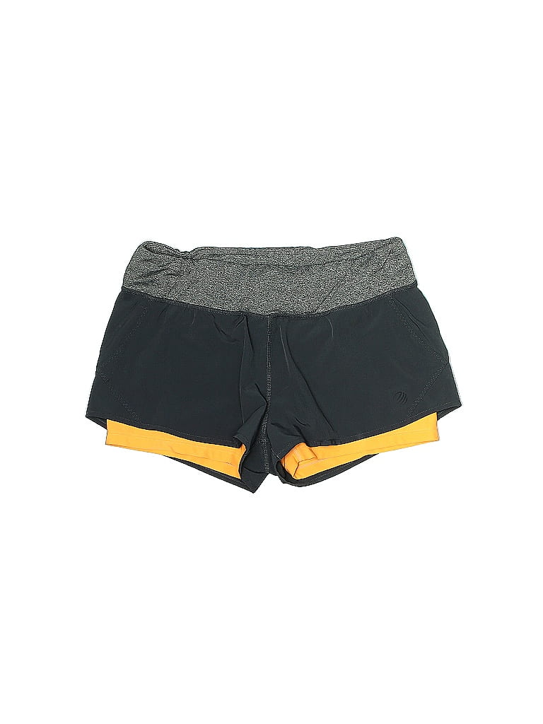 MPG Color Block Black Gray Athletic Shorts Size M - photo 1