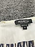 Worth New York Graphic Purple Casual Skirt Size 16 - photo 3