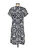 Jude Connally Print Blue Casual Dress Size S - photo 2