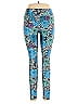 Terez Print Blue Leggings Size L - photo 1