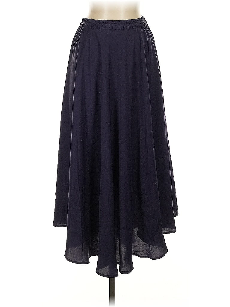 Xirena 100% Polyester Solid Blue Purple Formal Skirt Size XS - photo 1