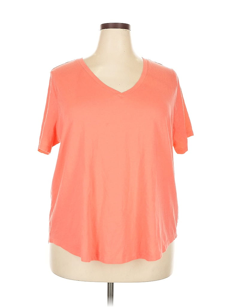 Terra & Sky Orange Short Sleeve T-Shirt Size 2X - photo 1