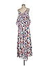 Tanya Taylor 100% Silk Print Blue Casual Dress Size 2 - photo 1