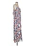 Tanya Taylor 100% Silk Print Blue Casual Dress Size 2 - photo 4