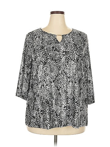 Emily Daniels 3/4 Sleeve Blouse (view 1)