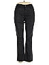 Laura Ashley Polka Dots Black Jeans Size 10 - photo 1