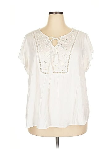 Agnes Orinda Short Sleeve Blouse (view 1)