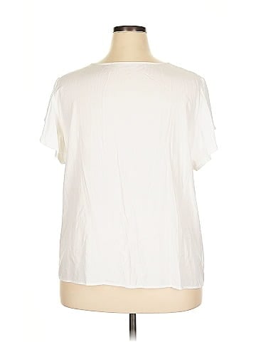 Agnes Orinda Short Sleeve Blouse (view 2)