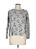 Terez Silver Long Sleeve T-Shirt Size L - photo 1