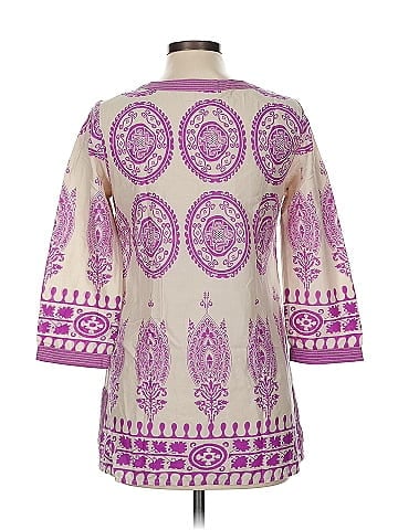 Calypso St. Barth 3/4 Sleeve Blouse (view 2)