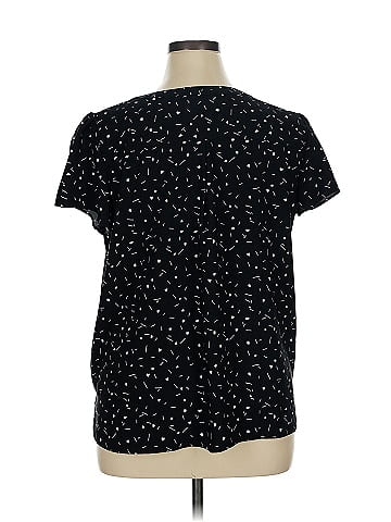 Hilary Radley Short Sleeve Blouse (view 2)