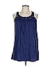 White Stag 100% Polyester Blue Sleeveless Blouse Size L - photo 1