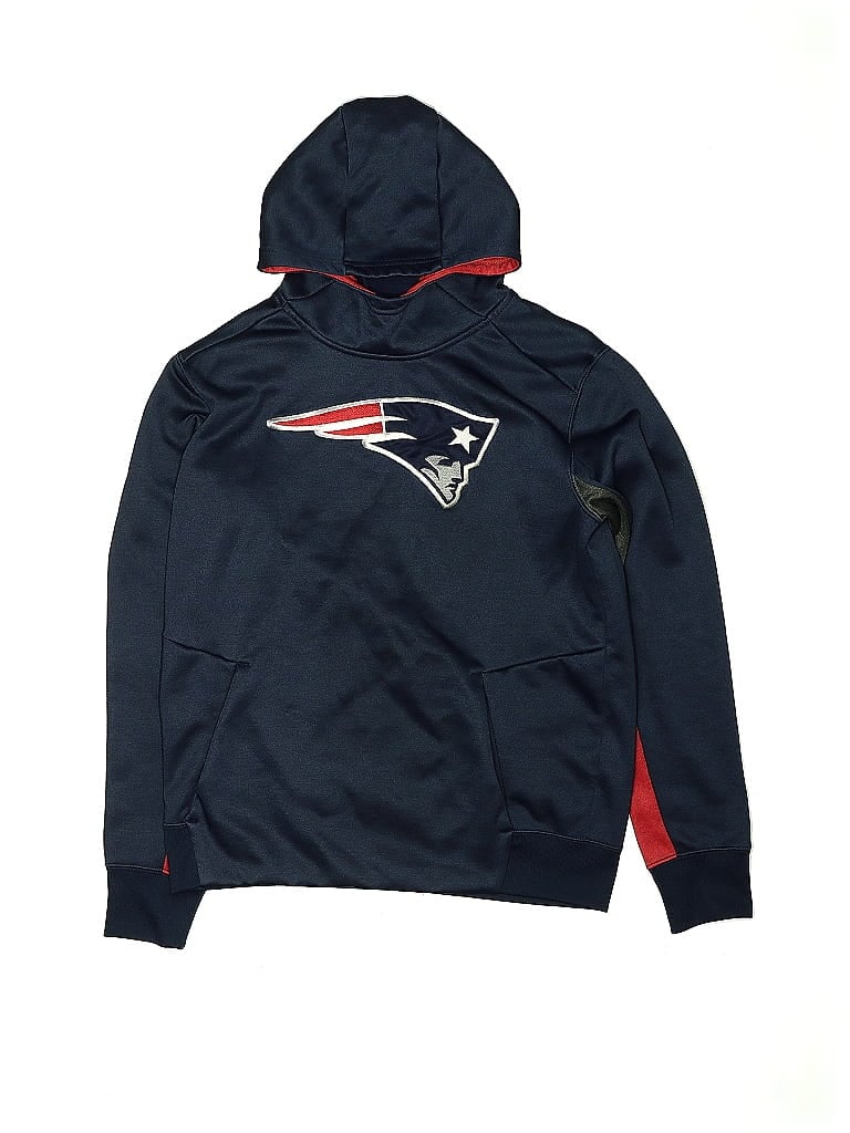 NFL 100% Polyester Blue Pullover Hoodie Size 14 (big kids) - photo 1