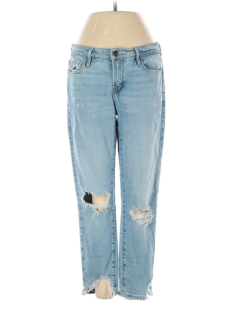 Pre-owned Frame Jeans In Blue