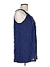 White Stag 100% Polyester Blue Sleeveless Blouse Size L - photo 4