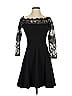 BB Dakota 100% Nylon Black Cocktail Dress Size 0 - photo 1