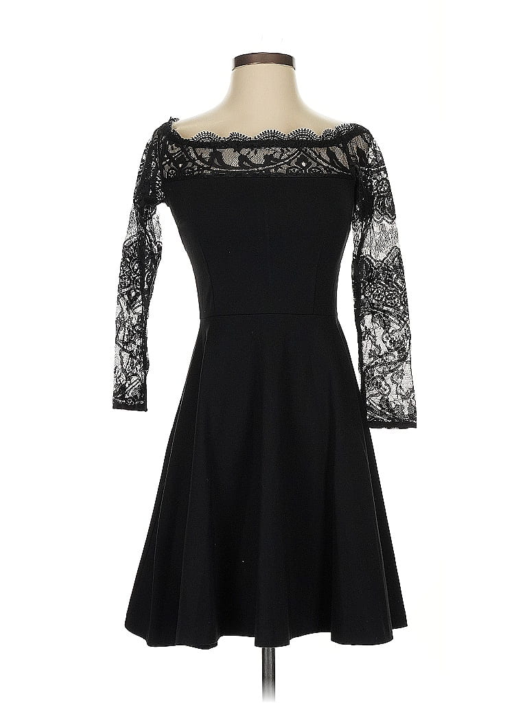 BB Dakota 100% Nylon Black Cocktail Dress Size 0 - photo 1