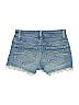 Justice 100% Cotton Blue Denim Shorts Size 10 - photo 2