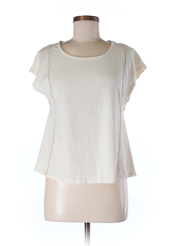 Madewell 100% Cotton Solid Beige Short Sleeve T-Shirt Size M - 68% off ...