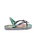 Disney Tropical Green Purple Sandals Size 7 - photo 1